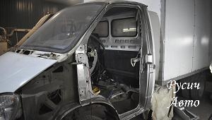 Восстановительный кузовной ремонт и покраска кабины Газели